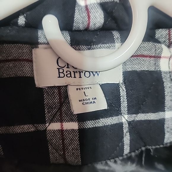 Upcycled Black & White Plaid Vest – Size Large – Harley Davidson Patch - Picture 5 of 8